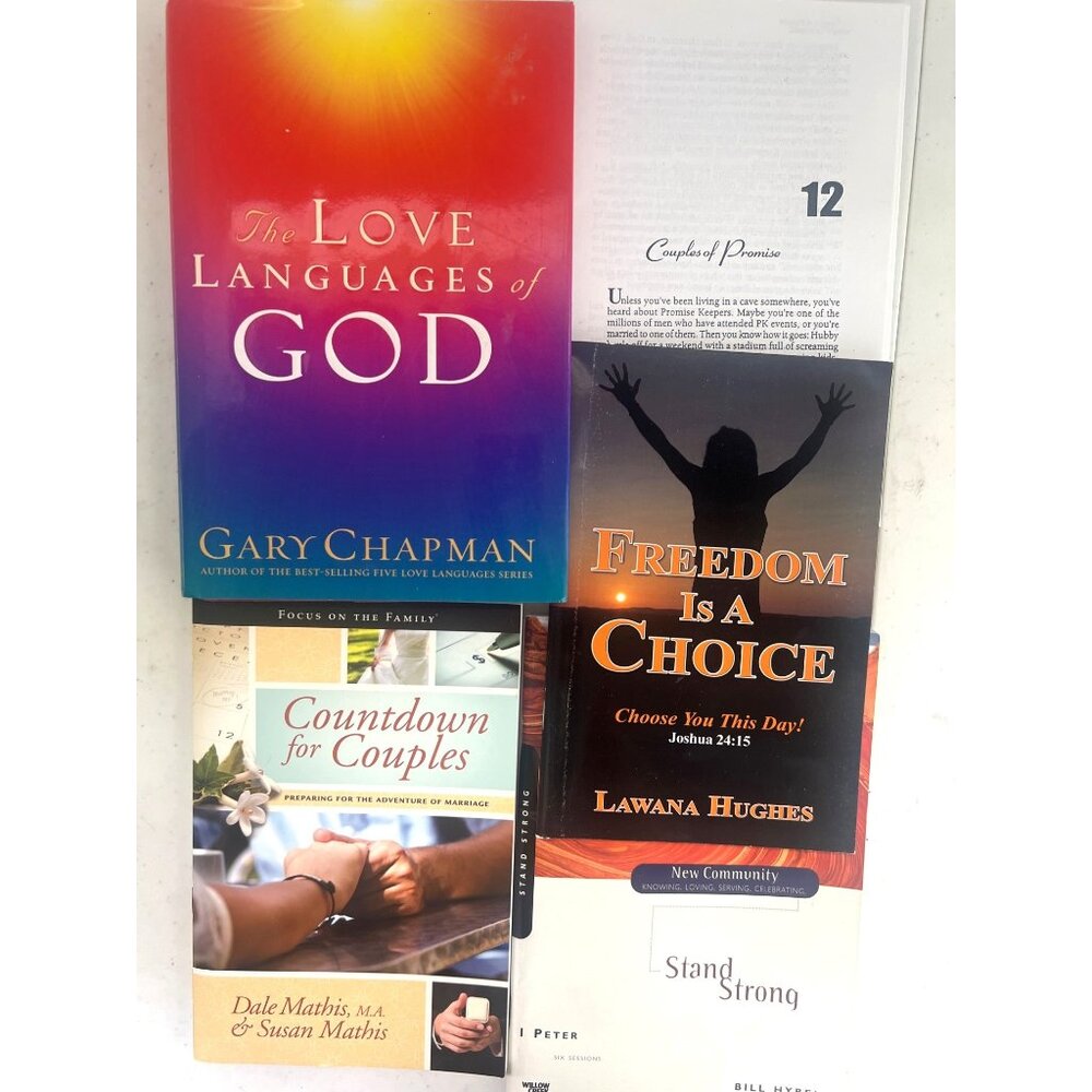 Books To Make You and Marriage Stronger‎ includes "The Love Languages of God"